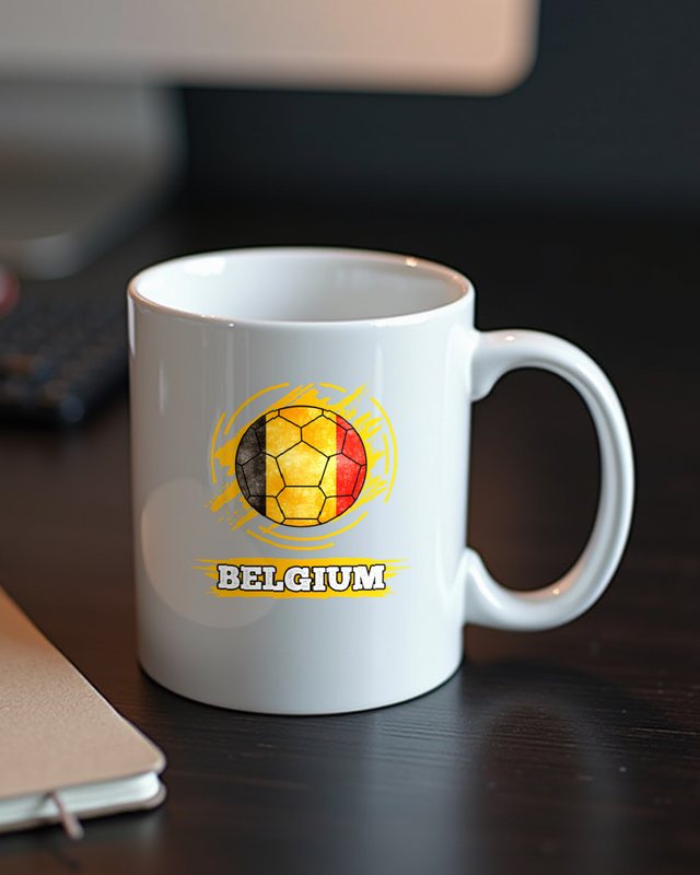 Belgien Flagge - Fan Geschenk für Heimatverliebte – Tasse