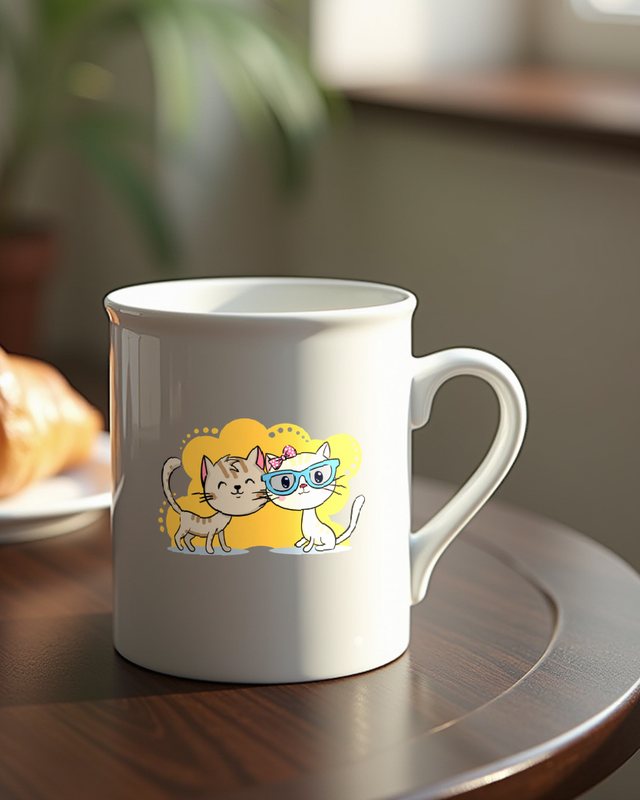 Cats Love Katzen - Geschenk für Katzenmenschen – Tasse