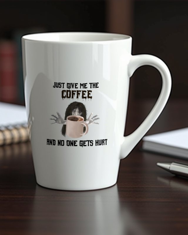 Coffee and No One Gets Hurt - Funny Coffee Lover Gift – Mug