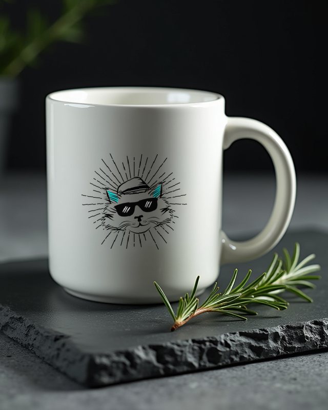 Cool Cat - Lässiges Katzen Motiv für Katzenfans – Tasse
