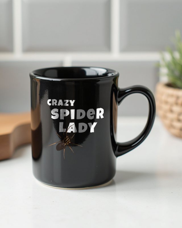 Crazy Spider Lady - Funny Gift for Spider Lovers – Mug