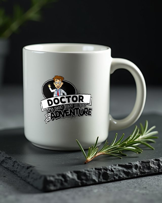 Doctor Not a Job but an Adventure - Funny Doctor Gift – Mug