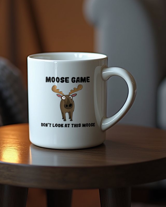 Elch Spiel - Lustiges Elch Motiv für Spielefans – Tasse