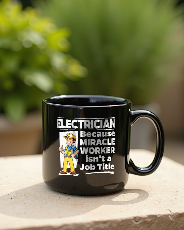 Electrician - Miracle Worker - Lustiges Elektriker – Tasse