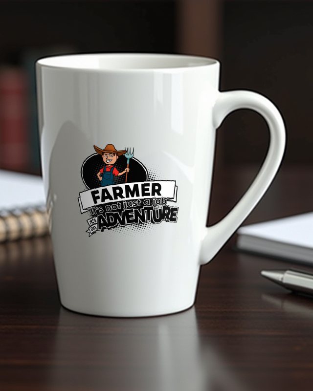 Farmer Not a Job but an Adventure - Funny Farmer Gift – Mug