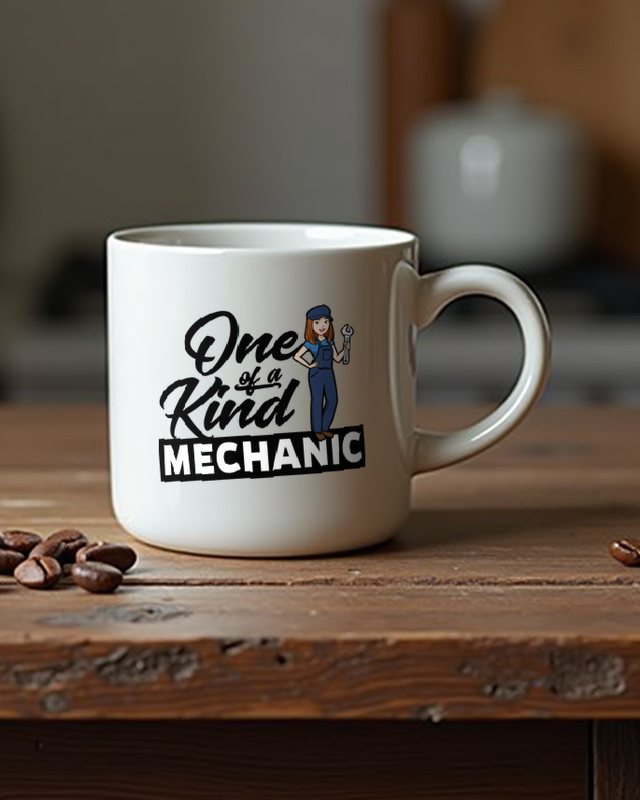 Female Mechanic One of a Female Kind - Woman Mechanic – Mug
