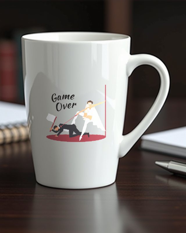 Game Over - JGA für Bräutigam und Team Groom – Tasse