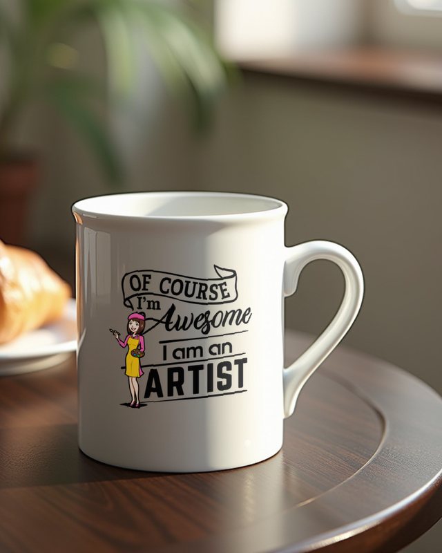 I’m an Artist, I’m Awesome - Lustiges Künstlerin – Tasse