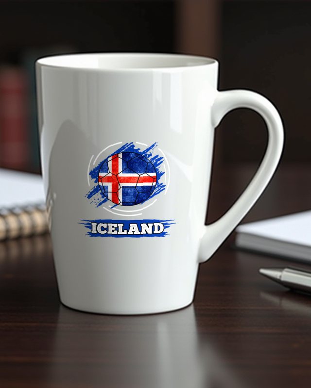 Island Flagge - Geschenk für Island-Fans und Patrioten – Tasse