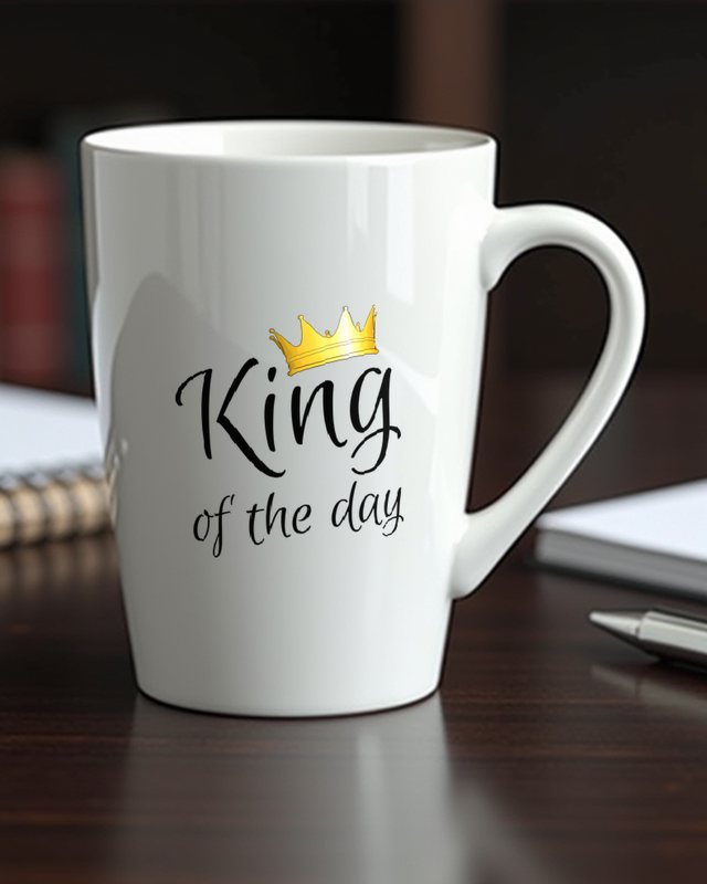 King of the Day - Lustiges für Geburtstagskinder – Tasse