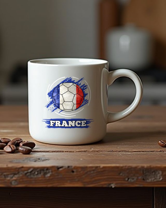 Länderflagge Frankreich - Fan Motiv für Frankreich-Fans – Tasse