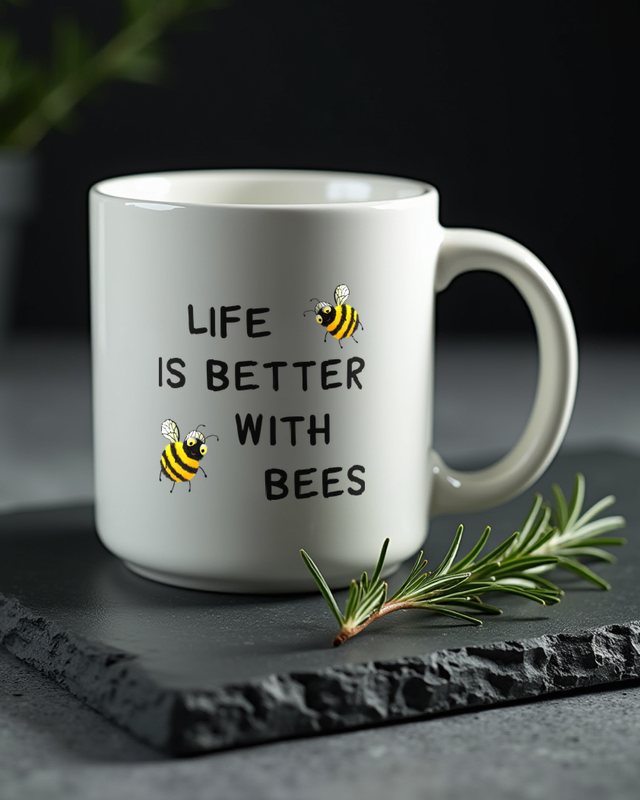 Life Is Better with Bees - Bienen Geschenk für Imker – Tasse