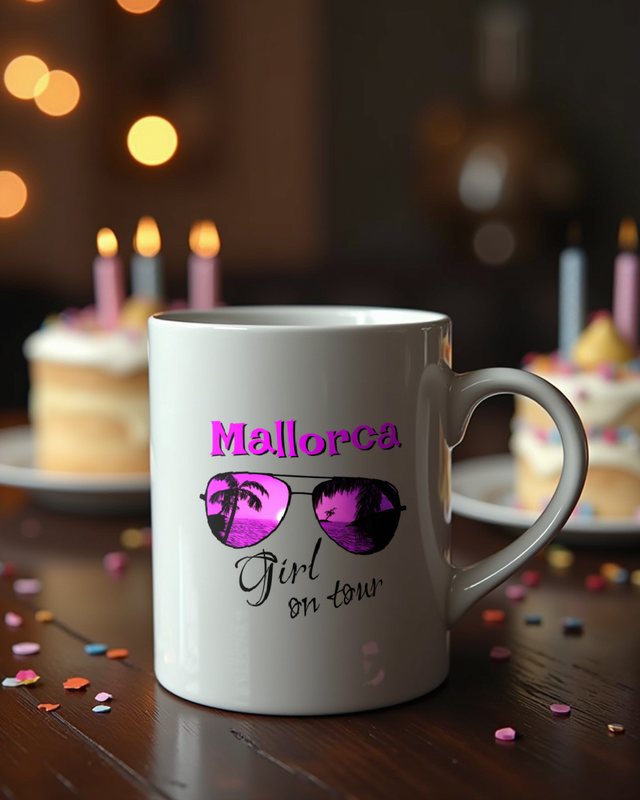 Mallorca Mädchen auf Tour - Malle Urlaub Frauen – Tasse