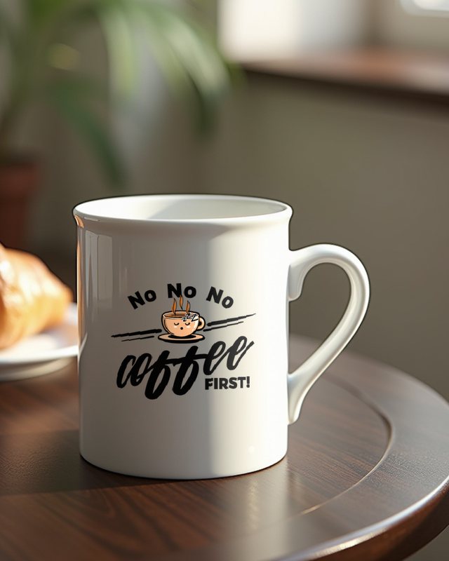 No No No Kaffee - Witzig fürs Büro und Homeoffice – Tasse