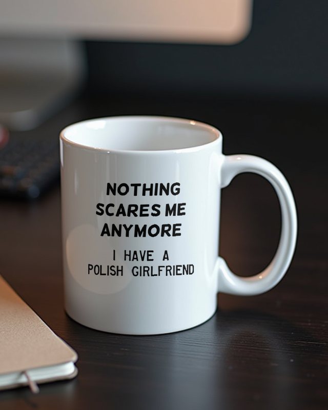 Nothing Scares Me I Have A Polish Girlfriend - Funny – Mug
