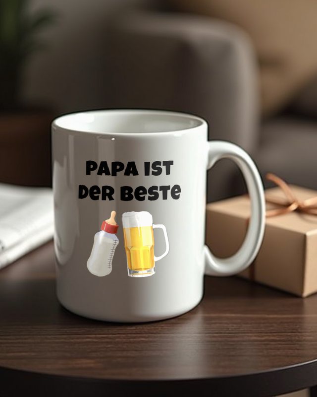 Papa ist der Beste - Vatertag Geschenk für Väter – Tasse