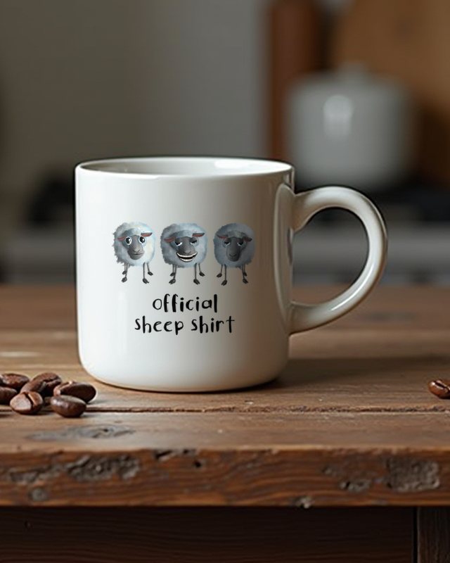 Schaf Motiv für Schaffans - Lustiges Geschenk Schafe – Tasse