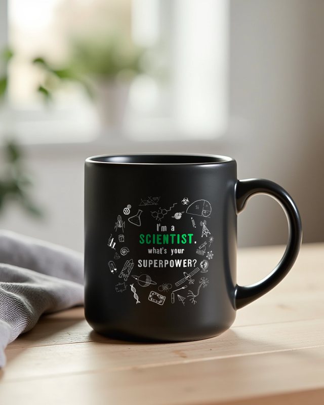 Scientist Superpower - Wissenschaftler Geschenk Lustig – Tasse