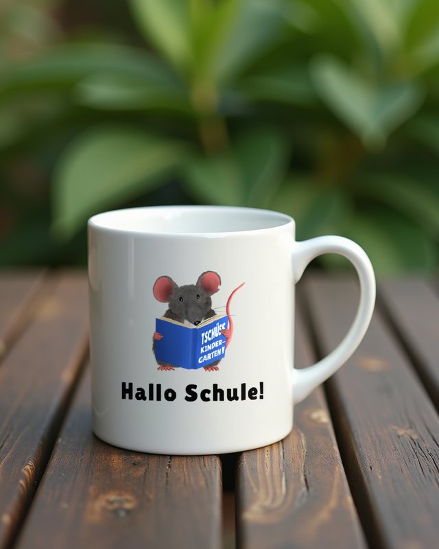 Tschüss Kindergarten Hallo Schule - Einschulung Geschenk – Tasse