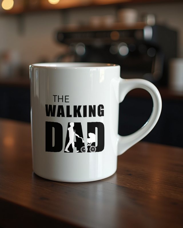 Walking Dad - Lustiges Papa zum Vatertag – Tasse
