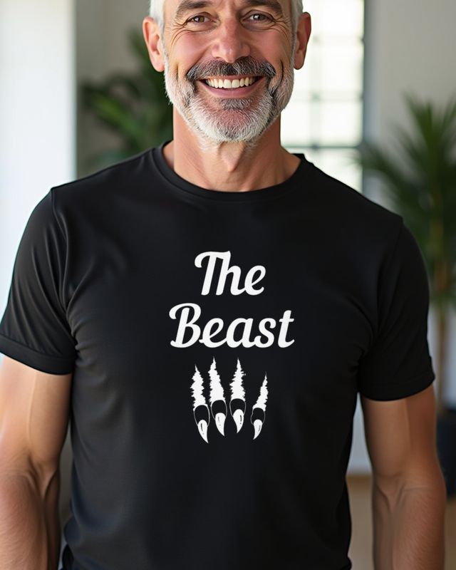 The Beast - Funny Matching Couple Shirt for Him