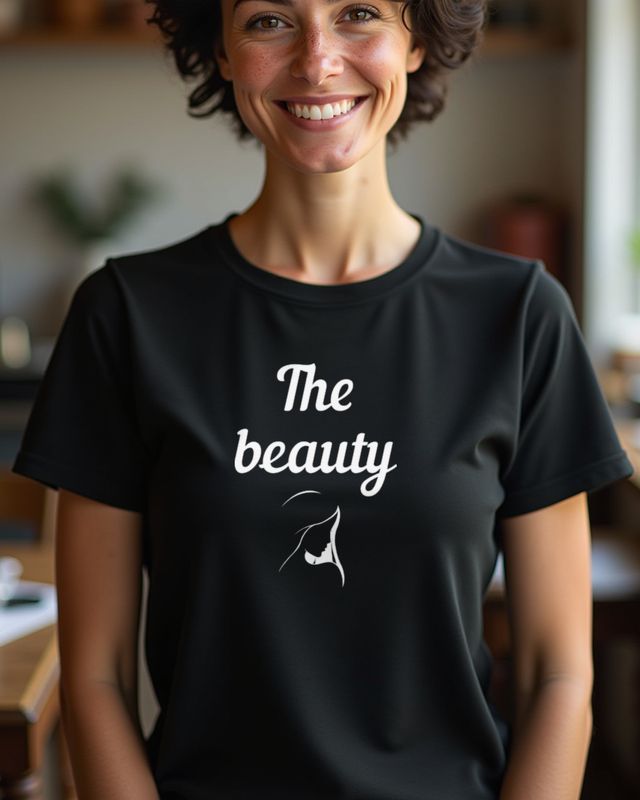 The Beauty - Funny Matching Couple Shirt for Her – T-Shirt