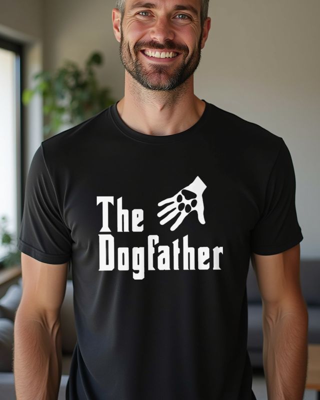 The Dogfather - Funny Dog Dad Gift for Men β T-Shirt
