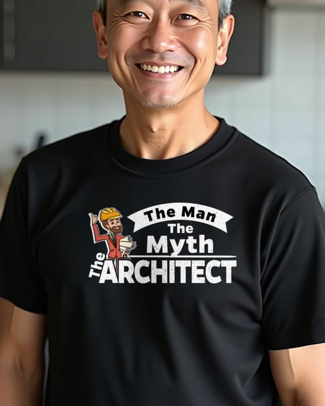 The Man, The Myth, The Architect - Architekt Geschenk – T-Shirt