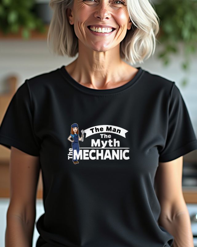 The Woman The Myth Mechanic - Female Mechanic Gift β T-Shirt