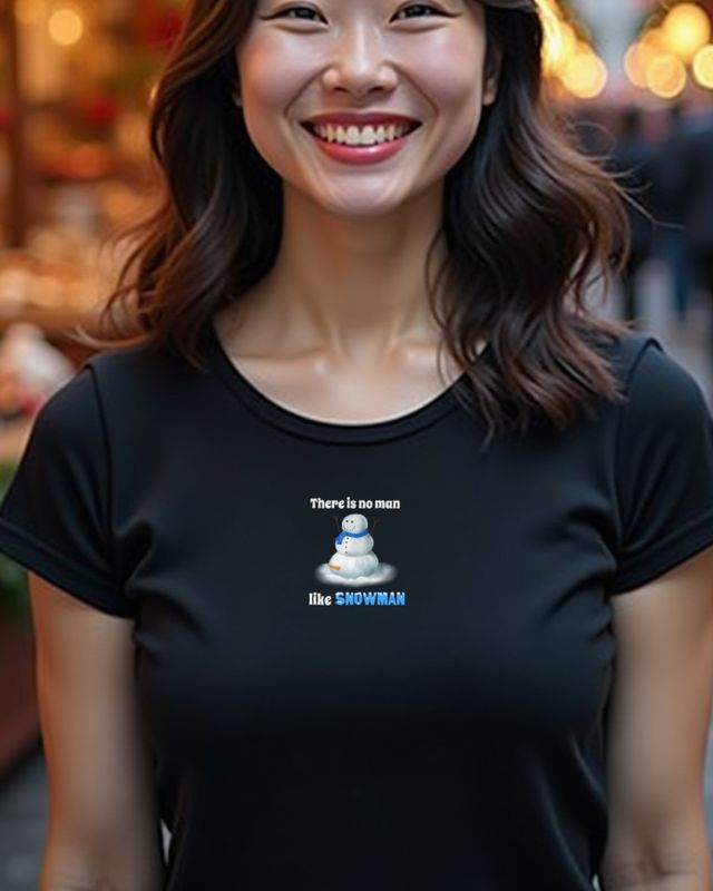 There Is No Man Like Snowman - Naughty Carrot โ T-Shirt