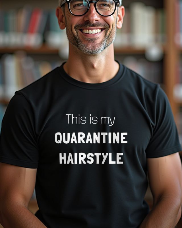 Das ist meine Quarantänefrisur - Lustiger Frisur Spruch – T-Shirt
