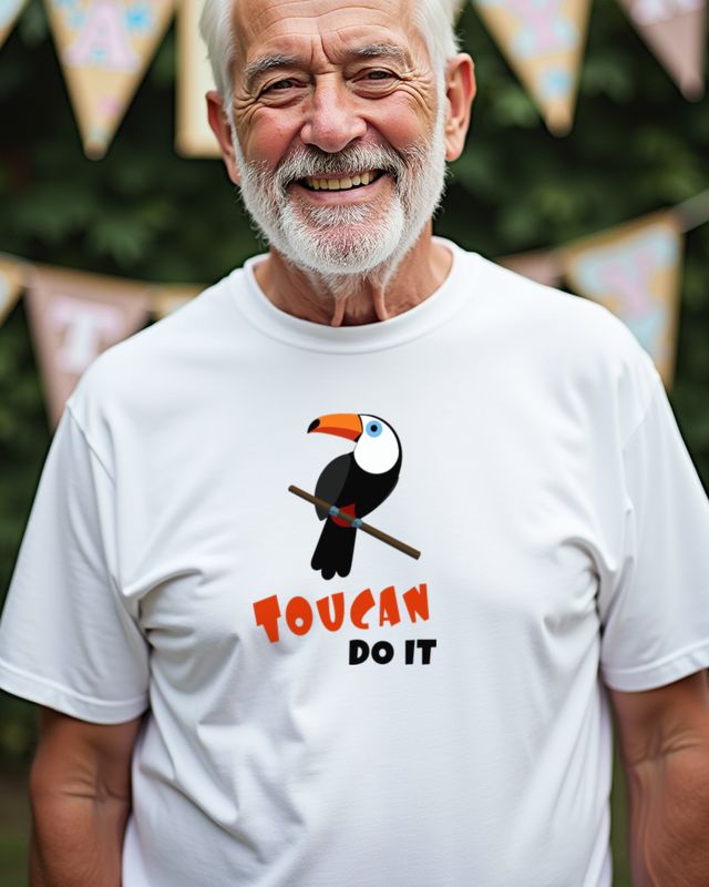 Tukan - Tropischer Vogel Motiv für Vogelfreunde – T-Shirt