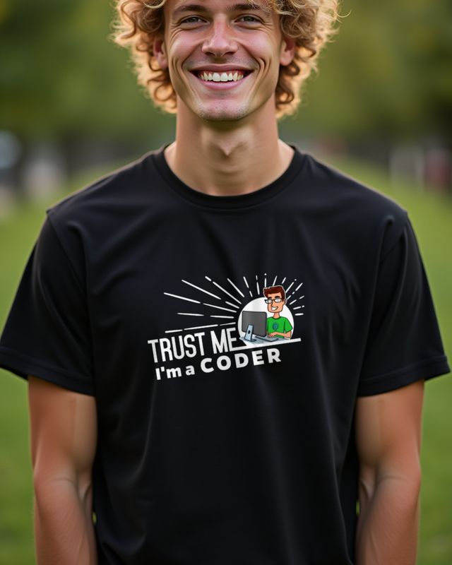 Trust Me, I’m a Coder - Funny Programmer Tee – T-Shirt