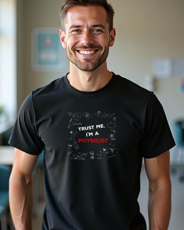 Trust me, I’m a Physicist - Lustiges Physik Shirt – T-Shirt