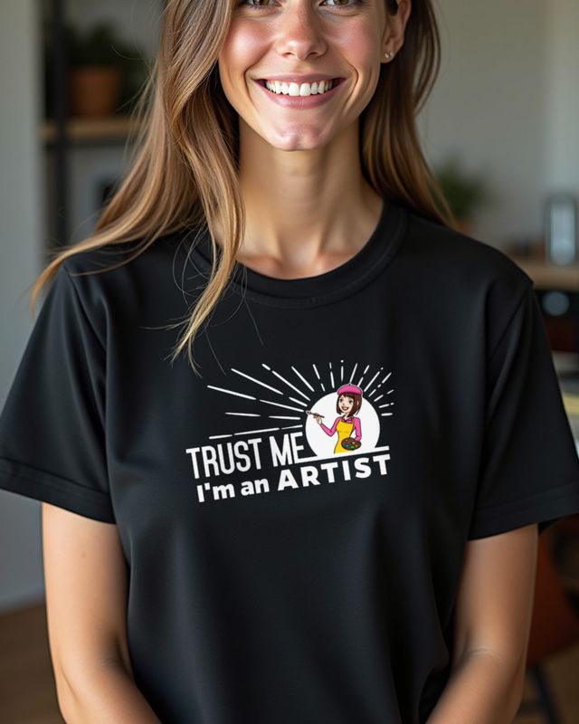 Trust me, I’m an Artist - Lustiges Künstlerin Shirt – T-Shirt