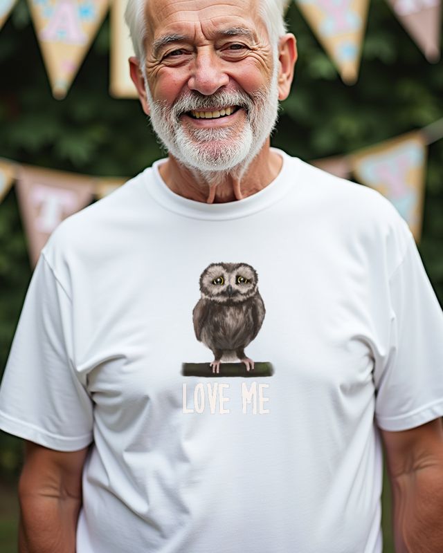 Love Me Owl - Cute Owl Design for Valentine’s Day – T-Shirt