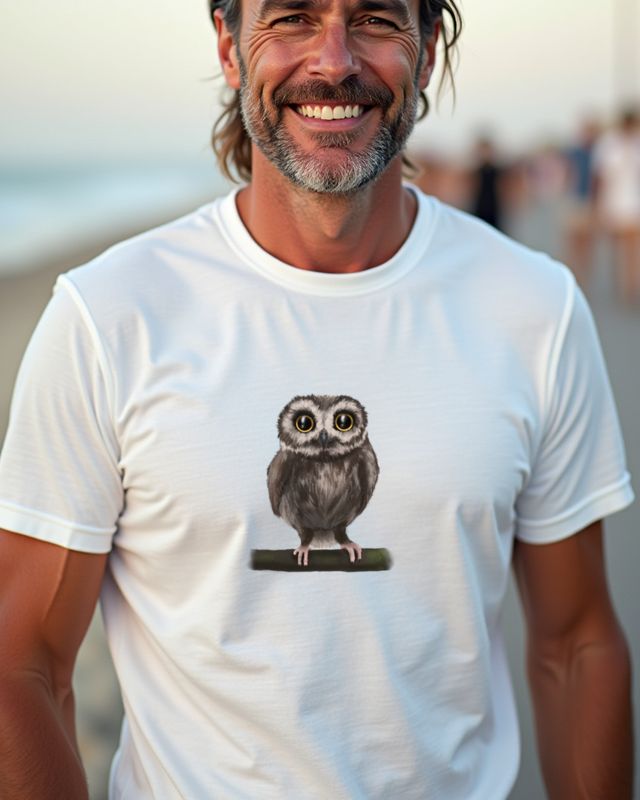 Owl Design - Beautiful Owl Shirt for Owl Lovers – T-Shirt
