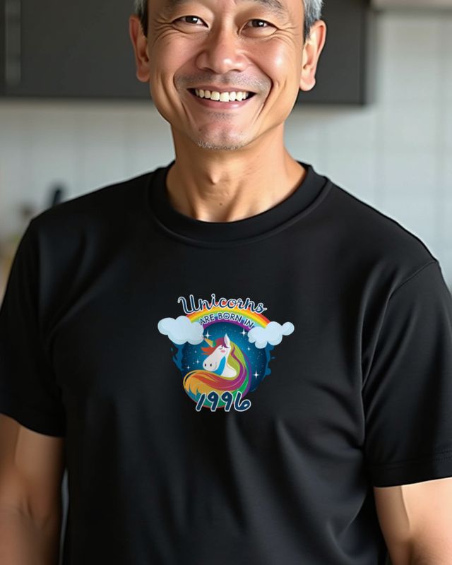 Unicorns are born in 1996 - Birth Year 1996 Shirt โ T-Shirt