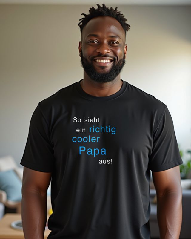 Richtig Cooler Papa - Really Cool Dad Father’s Day – T-Shirt