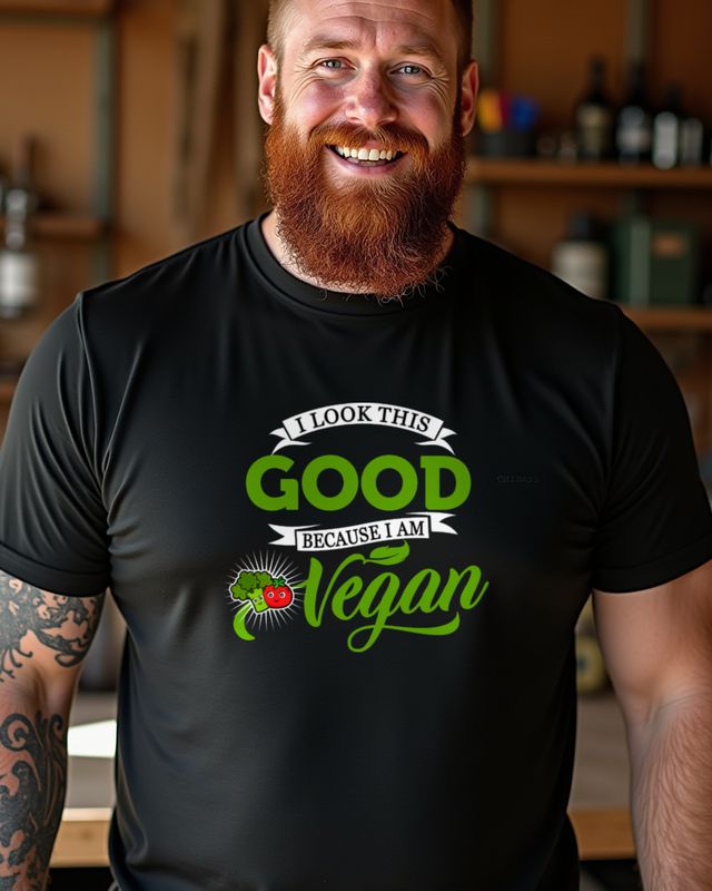 Because I am Vegan - Vegan Men and Women β T-Shirt