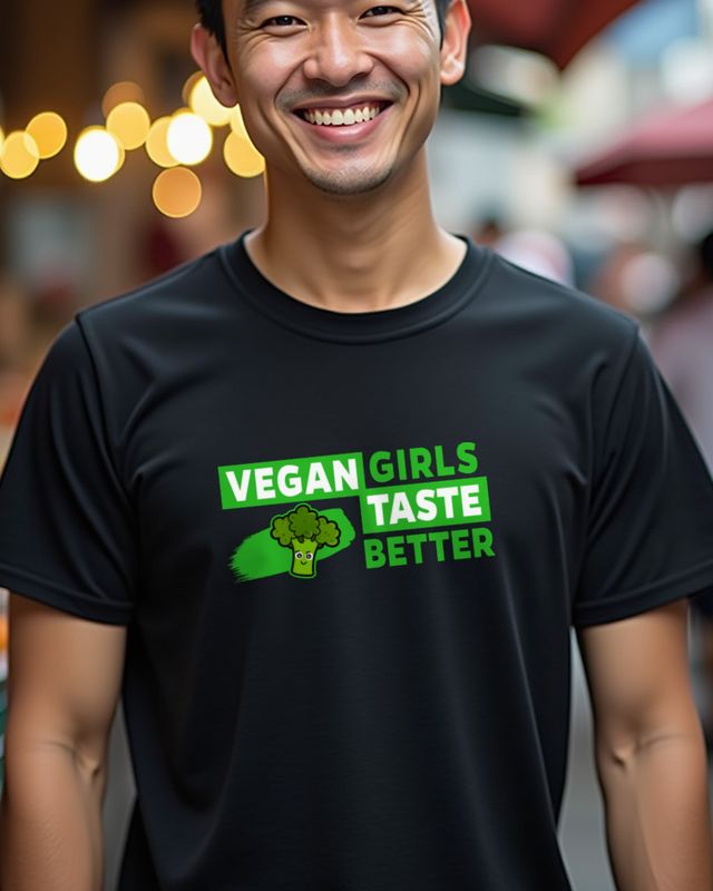 Vegan Girls Taste Better - Broccoli β T-Shirt