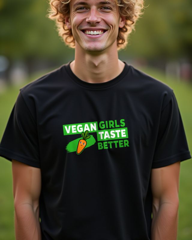 Vegan Girls Taste Better - Karotte – T-Shirt