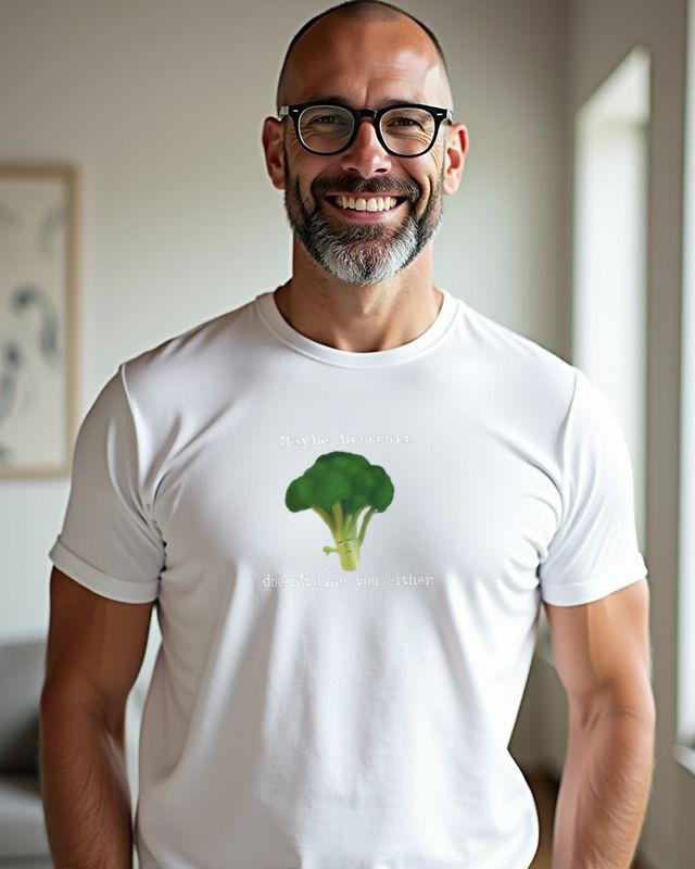 Broccoli Doesn’t Like You - Funny Vegetable Shirt – T-Shirt