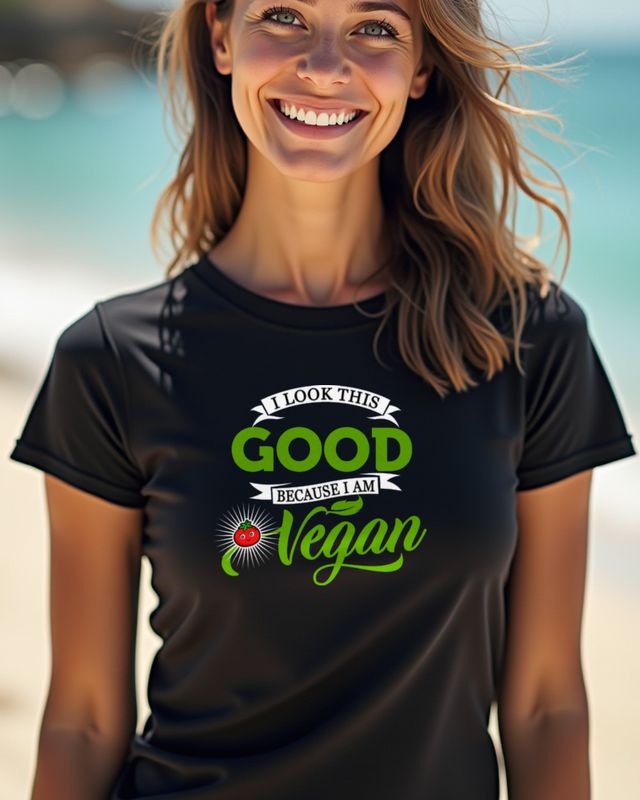 Because I am Vegan - Vegan Pride Design β T-Shirt