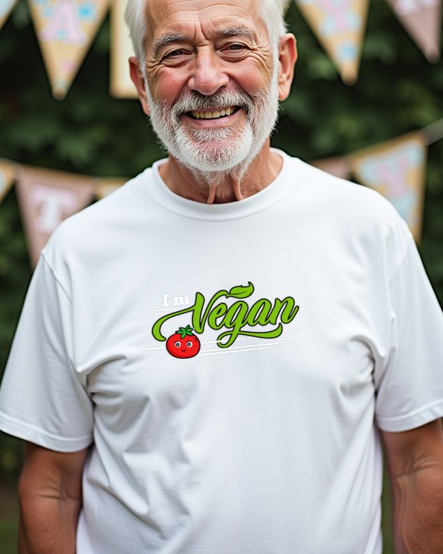 I’m Vegan - Vegan Statement Shirt for Men and Women – T-Shirt