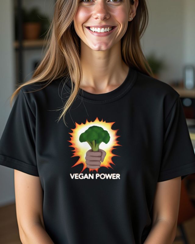 Vegan Power Broccoli - Plant Power Shirt for Vegans β T-Shirt