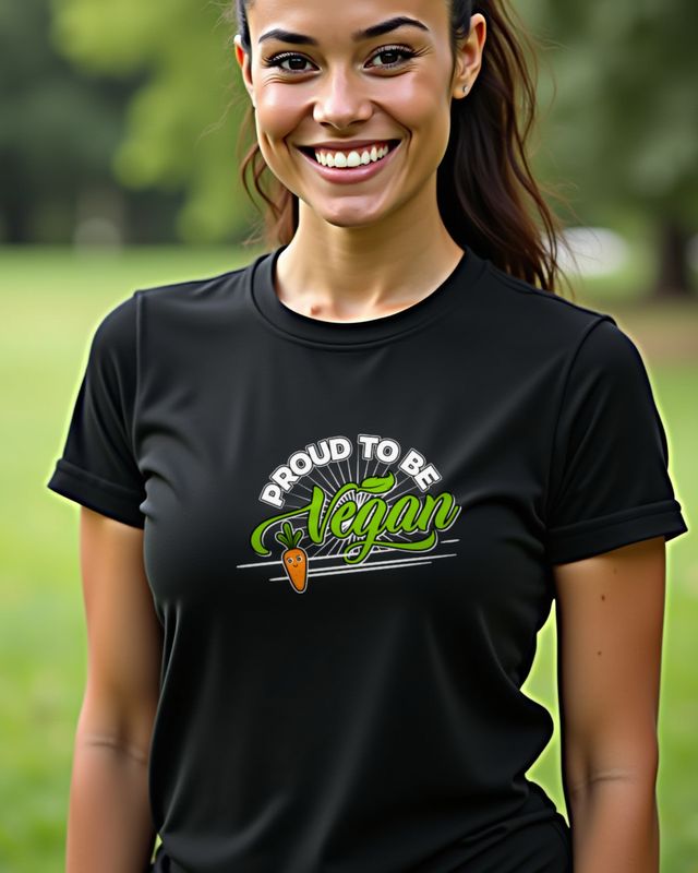 Proud to be Vegan - Everyday Vegan Motif β T-Shirt