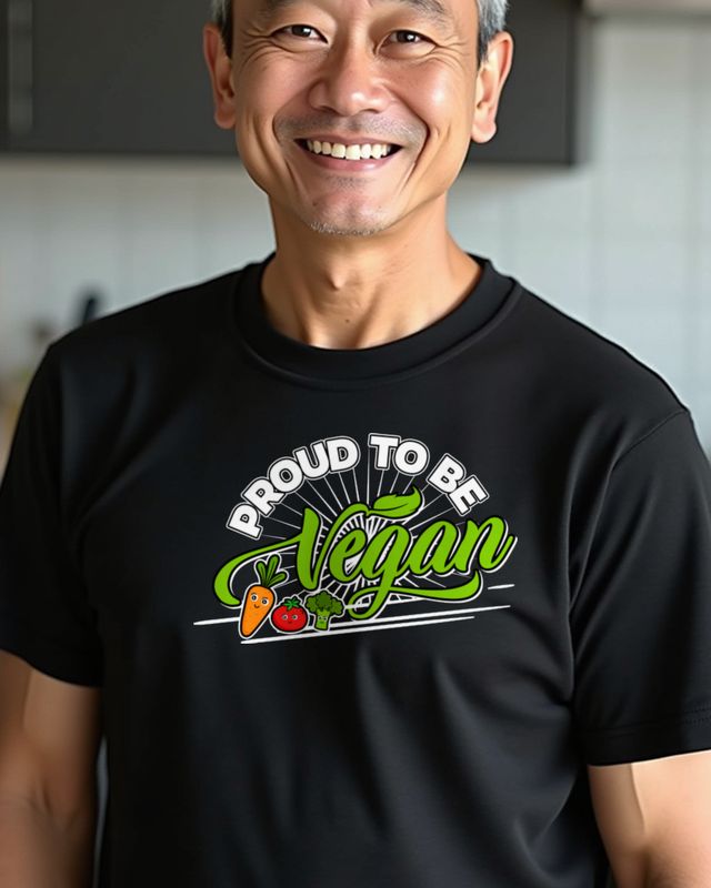 Proud Vegan Tee - Proud to Be Vegan Gift Idea β T-Shirt
