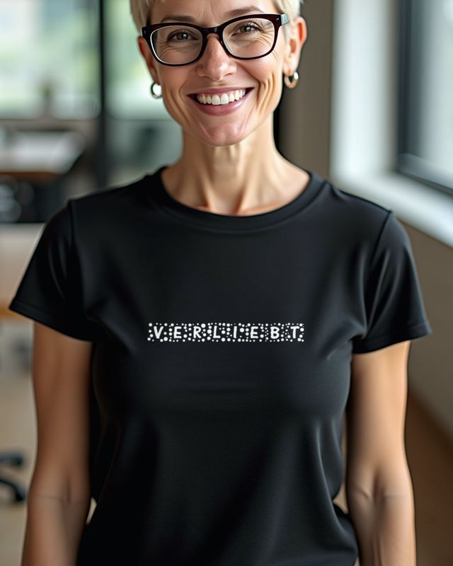 Verliebt - German Word for In Love Romantic Lettering β T-Shirt