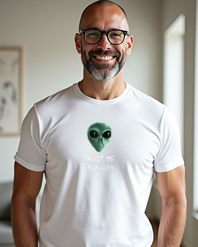 Trust Me I Am an Alien - Funny Extraterrestrial Gift – T-Shirt